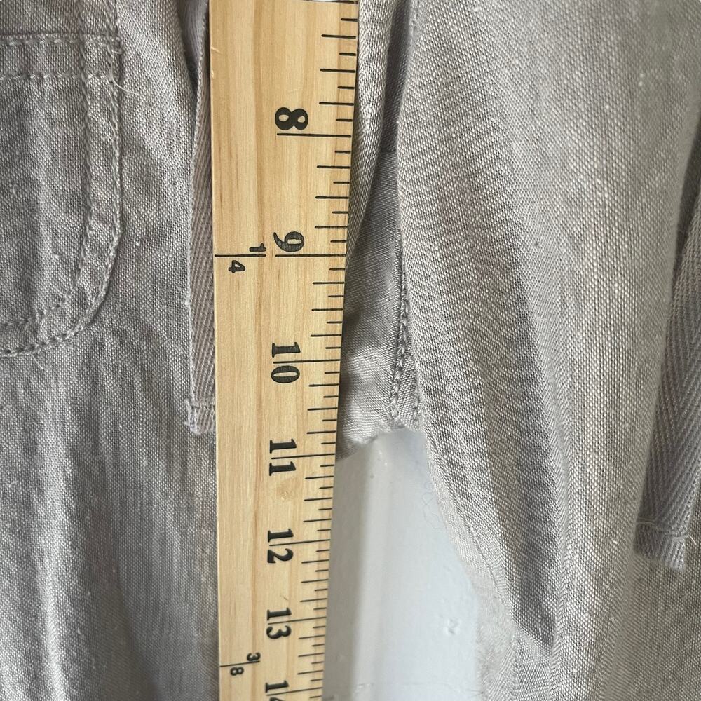 Columbia Sportswear Hemp Cotton Pants Khaki Tan Drawstring Utility Womens Small - Picture 8 of 9